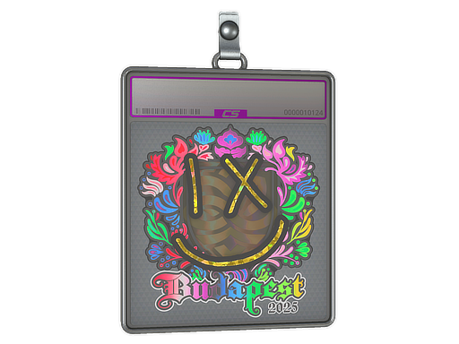 Item Sticker Slab | lux (Holo) | Budapest 2025
