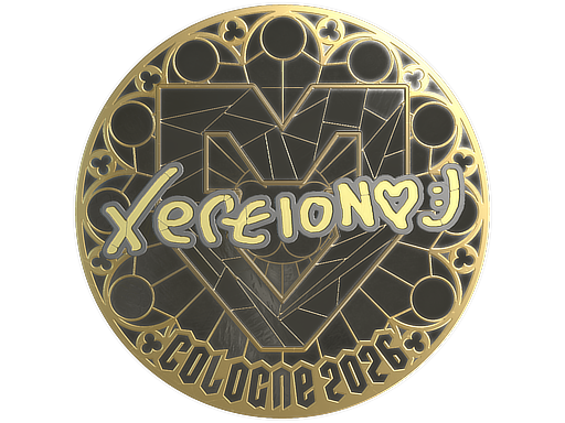 Item Sticker | xertioN (Gold) | Cologne 2026