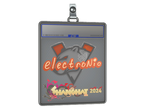 Item Sticker Slab | electronic | Shanghai 2024