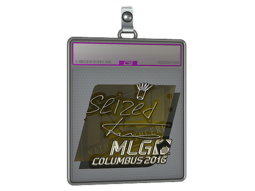 Item Sticker Slab | seized (Foil) | MLG Columbus 2016