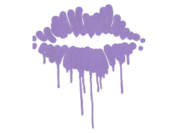 Item Graffiti | Kiss (Violent Violet)