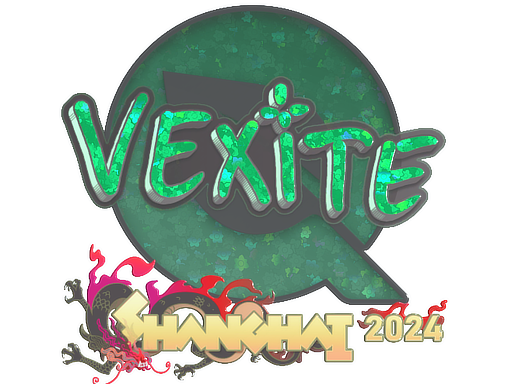 Item Sticker | vexite (Glitter) | Shanghai 2024