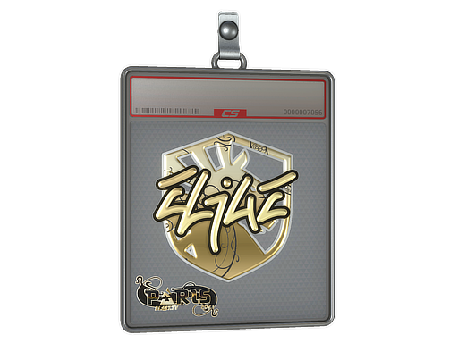 Item Sticker Slab | EliGE (Gold) | Paris 2023