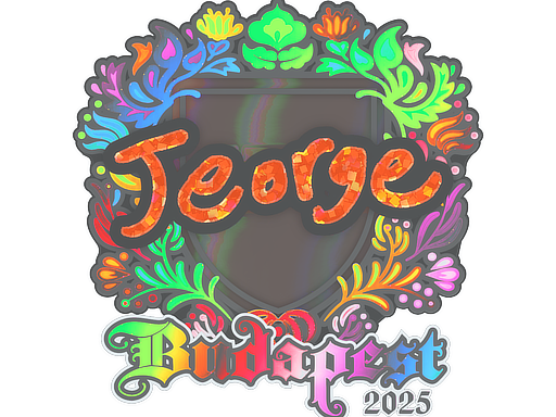 Item Sticker | jeorge (Holo) | Budapest 2025