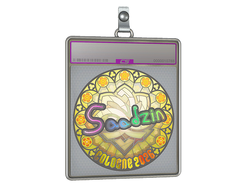 Item Sticker Slab | saadzin (Holo) | Cologne 2026