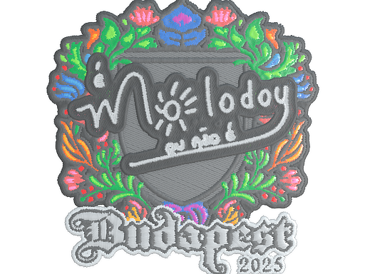 Item Sticker | molodoy (Embroidered) | Budapest 2025