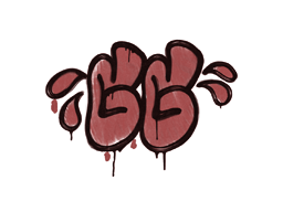 Item Graffiti | GGWP (Blood Red)