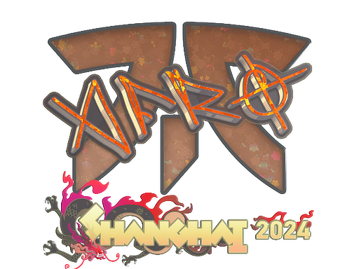 Item Sticker | afro (Glitter) | Shanghai 2024