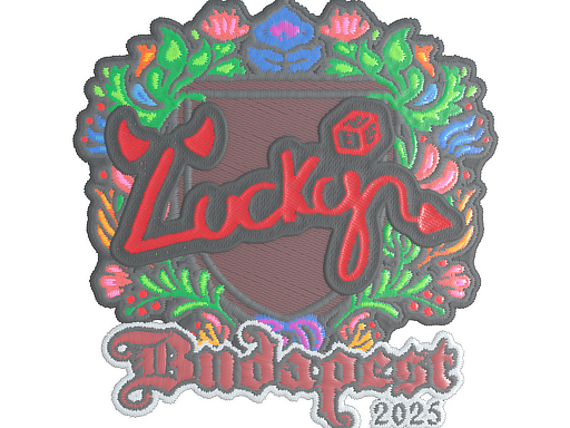 Item Sticker | Lucky (Embroidered) | Budapest 2025