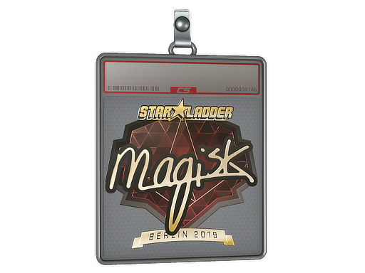 Item Sticker Slab | Magisk (Gold) | Berlin 2019