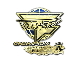 Item Sticker | Twistzz (Gold, Champion) | Antwerp 2022