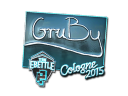 Item Sticker | GruBy (Foil) | Cologne 2015