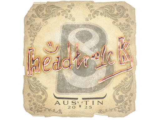 Item Sticker | headtr1ck | Austin 2025