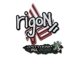 Item Sticker | rigoN | Antwerp 2022