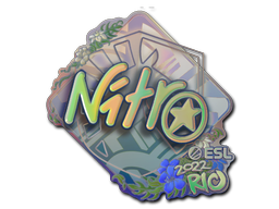 Item Sticker | nitr0 (Holo) | Rio 2022