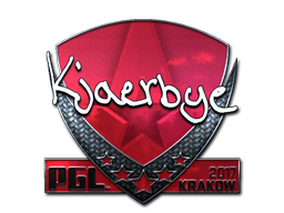 Item Sticker | Kjaerbye (Foil) | Krakow 2017