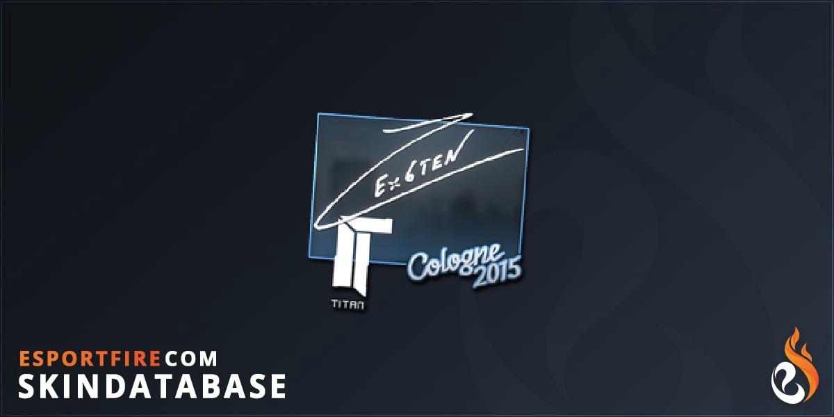 Sticker | Ex6TenZ | Cologne 2015 - EsportFire.com