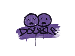 Item Graffiti | Double (Monster Purple)