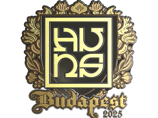 Item Sticker | The Huns (Gold) | Budapest 2025