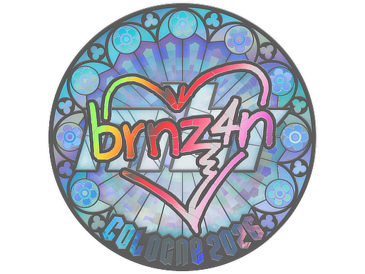 Item Sticker | brnz4n (Holo) | Cologne 2026