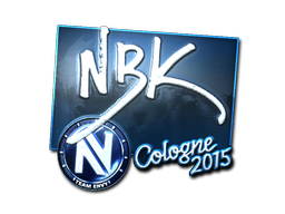 Item Sticker | NBK- (Foil) | Cologne 2015