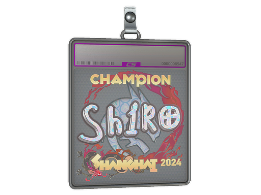 Item Sticker Slab | sh1ro (Holo, Champion) | Shanghai 2024