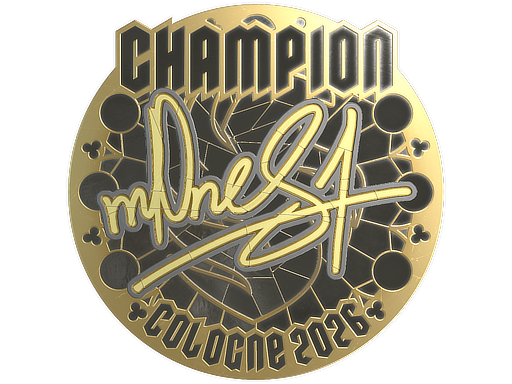 Item Sticker | m0NESY (Gold, Champion) | Cologne 2026