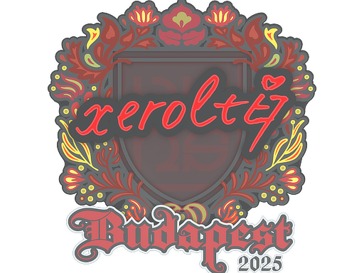 Item Sticker | xerolte | Budapest 2025