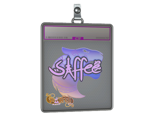 Item Sticker Slab | saffee (Holo) | Paris 2023