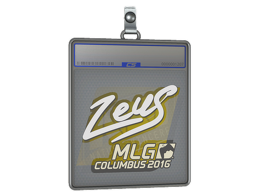 Item Sticker Slab | Zeus | MLG Columbus 2016