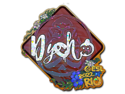 Item Sticker | Dycha (Glitter) | Rio 2022