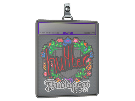 Item Sticker Slab | huNter- (Embroidered) | Budapest 2025