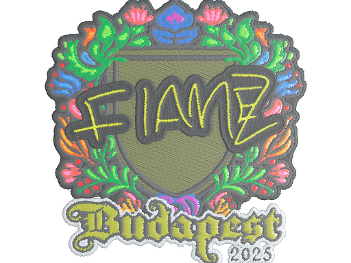 Item Sticker | FlameZ (Embroidered) | Budapest 2025