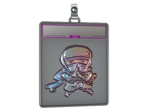 Item Sticker Slab | Silent Ninja (Foil)