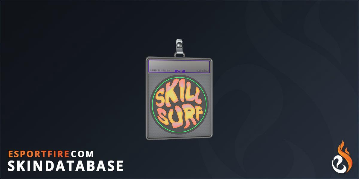 Sticker Slab | Coral Skill Surf (Holo) - EsportFire.com