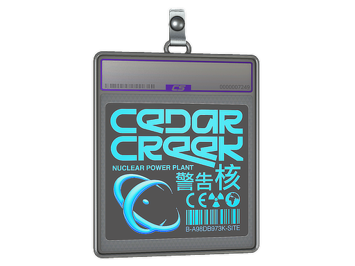 Item Sticker Slab | Cedar Creek (Holo)