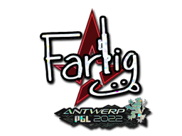 Item Sticker | Farlig (Glitter) | Antwerp 2022