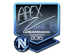 Item Sticker | apEX (Foil) | Cluj-Napoca 2015