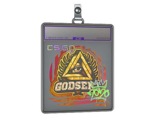 Item Sticker Slab | GODSENT (Holo) | 2020 RMR