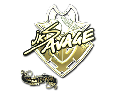 Item Sticker | jks (Gold) | Paris 2023