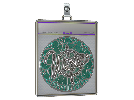 Item Sticker Slab | woxic (Foil) | Cologne 2026