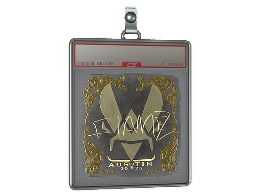 Item Sticker Slab | FlameZ (Gold) | Austin 2025