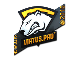 Item Sticker | Virtus.pro (Foil) | Katowice 2015