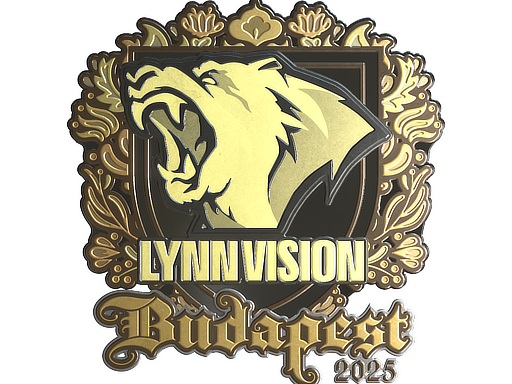 Item Sticker | Lynn Vision (Gold) | Budapest 2025