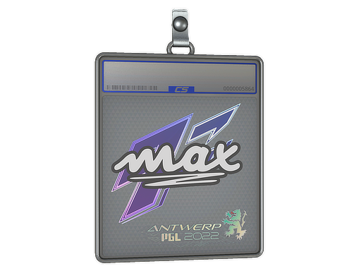 Item Sticker Slab | max | Antwerp 2022