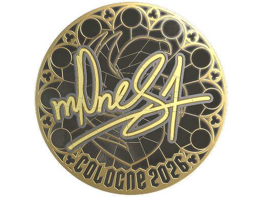 Item Sticker | m0NESY (Gold) | Cologne 2026