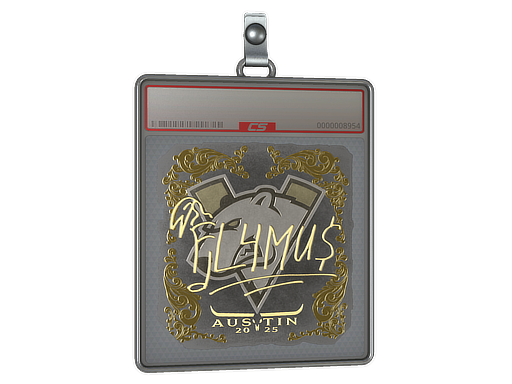 Item Sticker Slab | FL4MUS (Gold) | Austin 2025