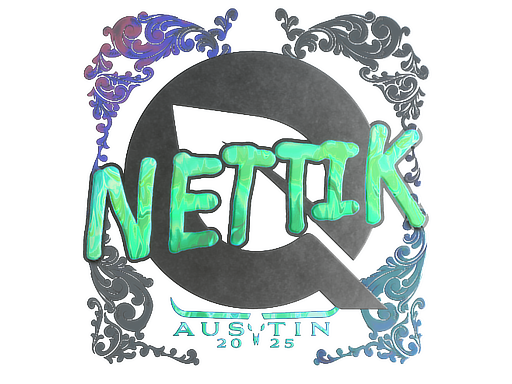 Item Sticker | nettik (Holo) | Austin 2025