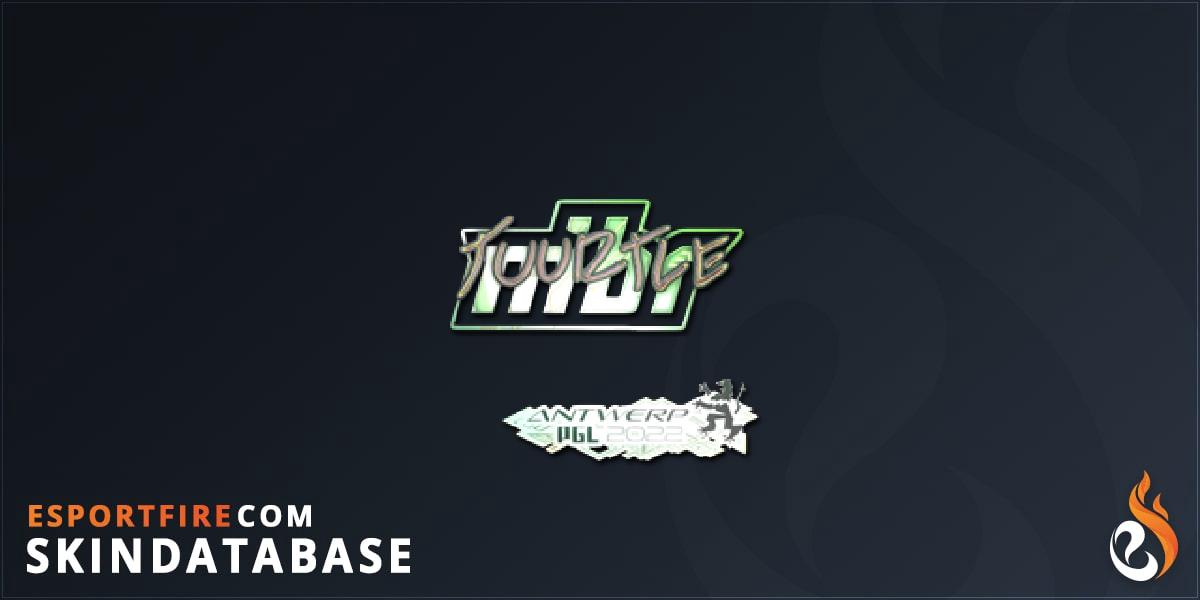 Sticker | Tuurtle (Holo) | Antwerp 2022 - EsportFire.com