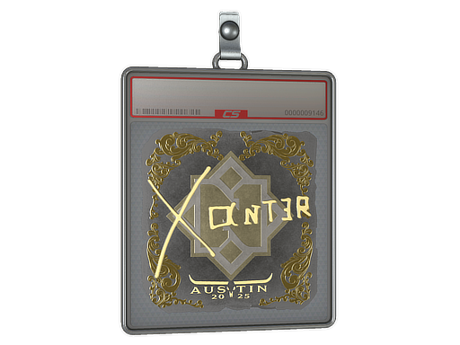 Item Sticker Slab | Xant3r (Gold) | Austin 2025